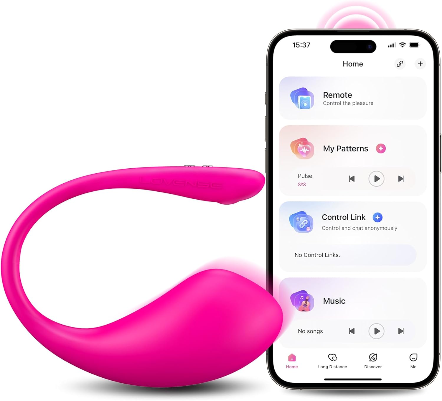 Lovense Lush 3 – Œuf Vibrant Wearable Haute Performance
