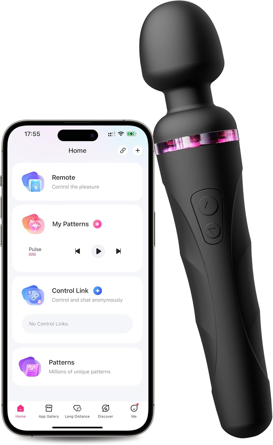 Lovense Domi 2 – Mini Wand Vibromasseur Connecté