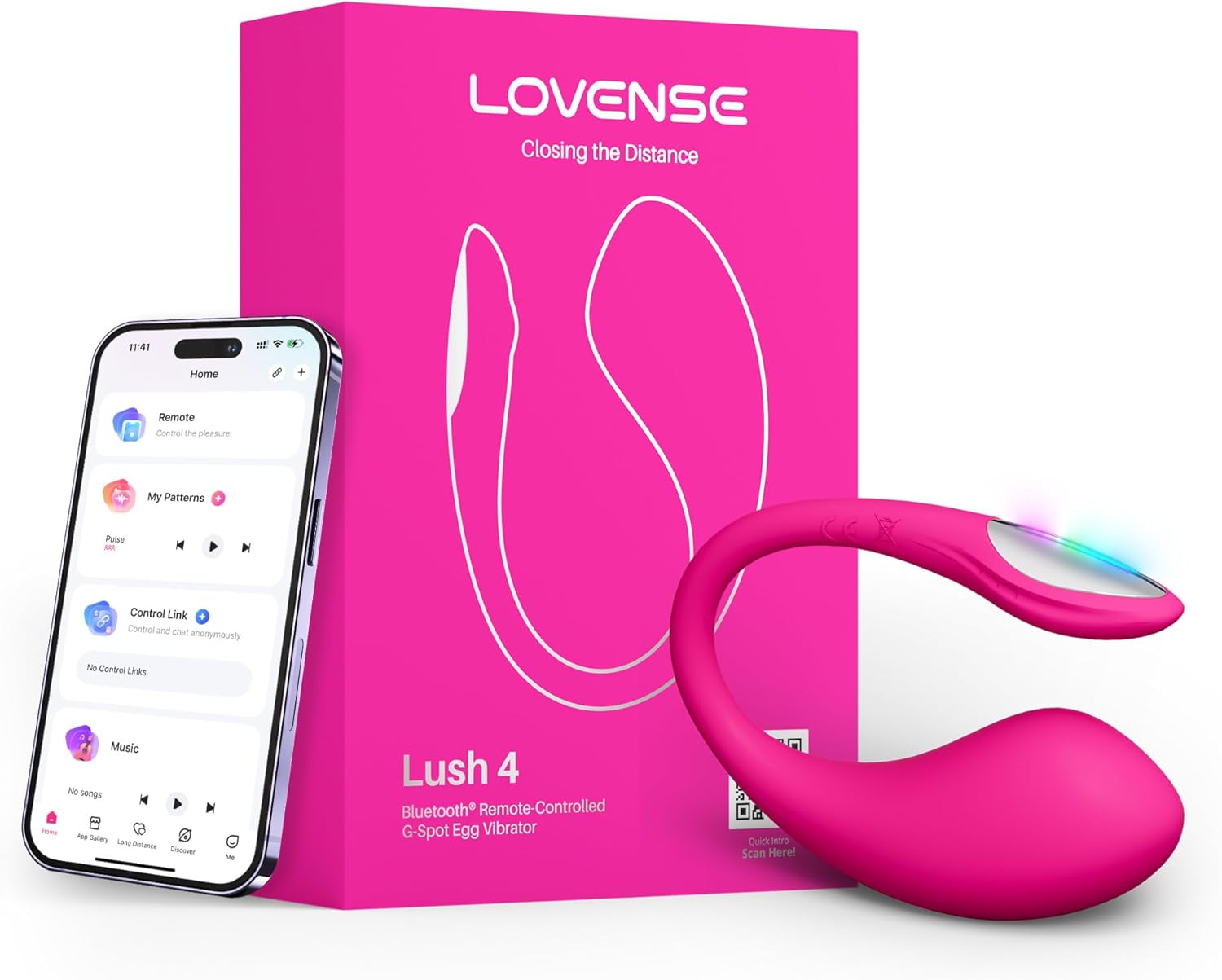 Lovense Lush 4 – Le Vibromasseur Wearable Ultime