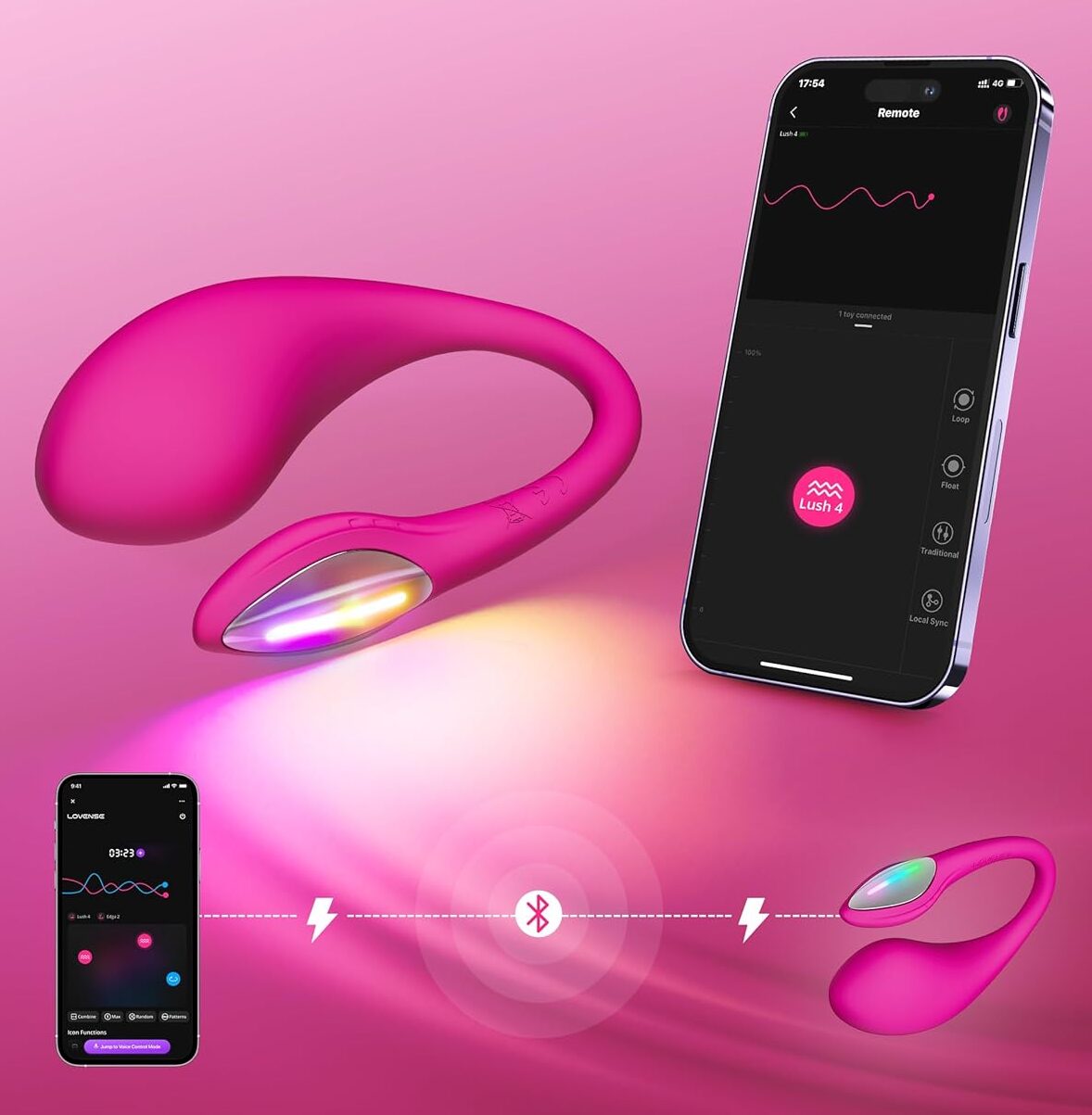 Lovense Lush 4 – Le Vibromasseur Wearable Ultime – Image 2