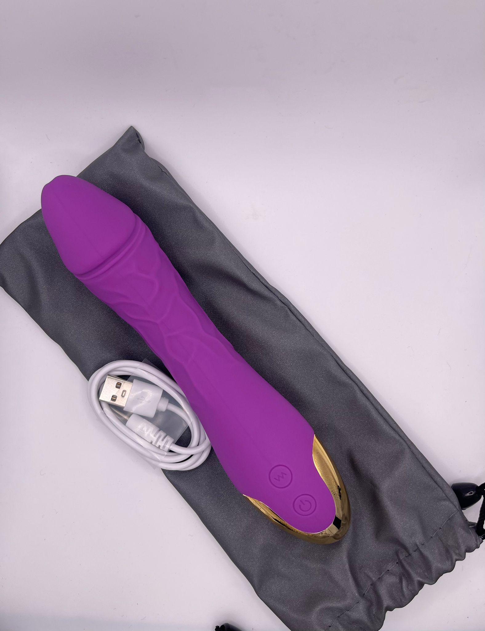 Vibromasseur The Purple — Dildo Vibrant Violet