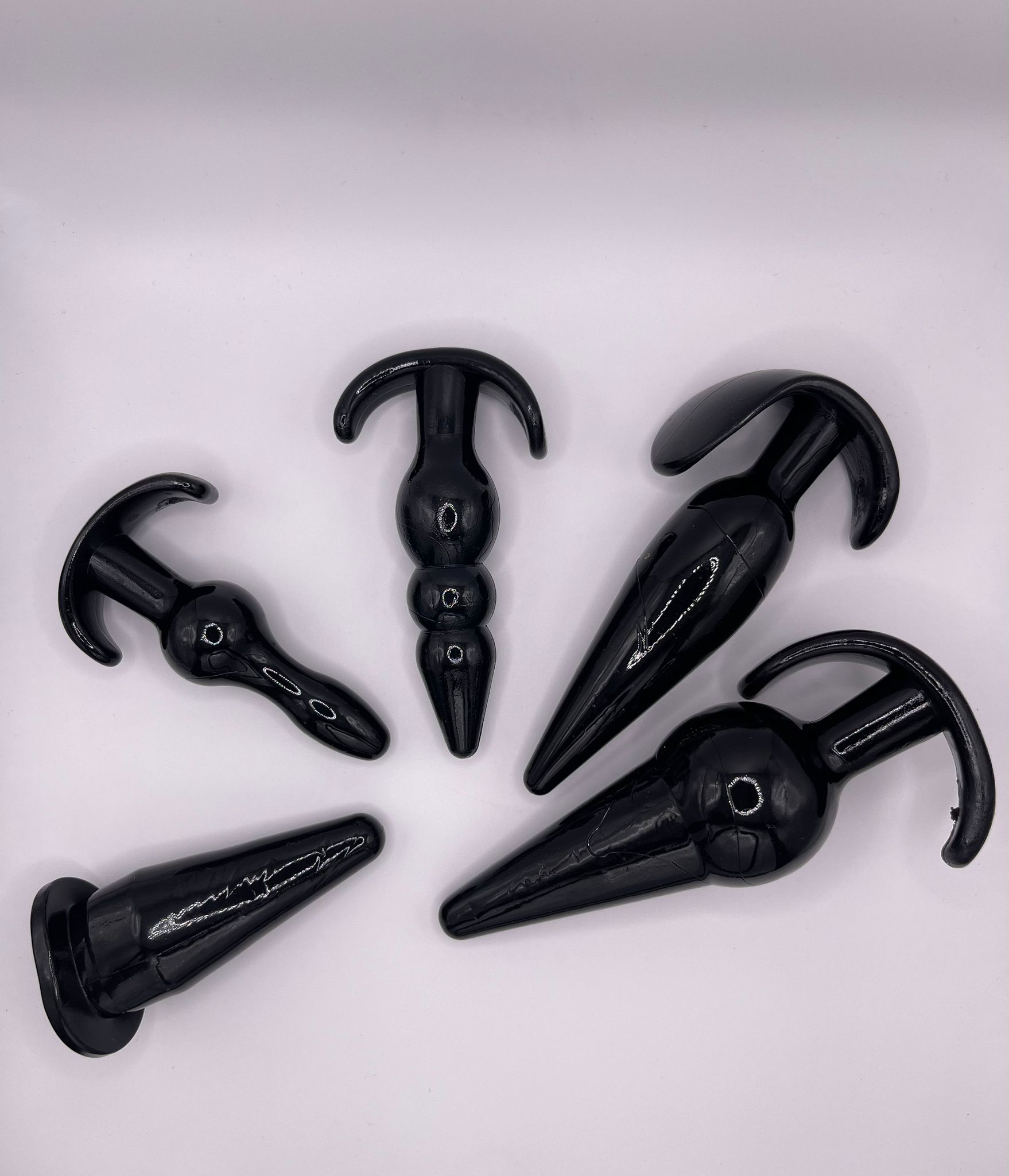 Pack Plug Anal – Collection Noire (4 pièces)
