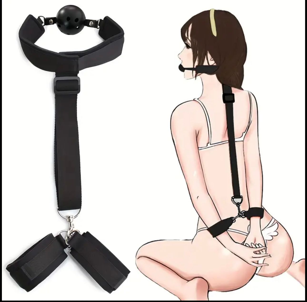 Attaché BDSM — Kit Ligotage Doux Couple
