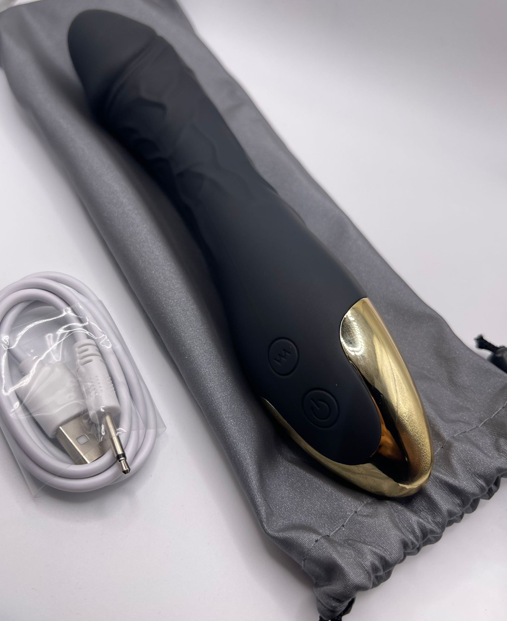Vibromasseur The Black — Dildo Vibrant – Image 2