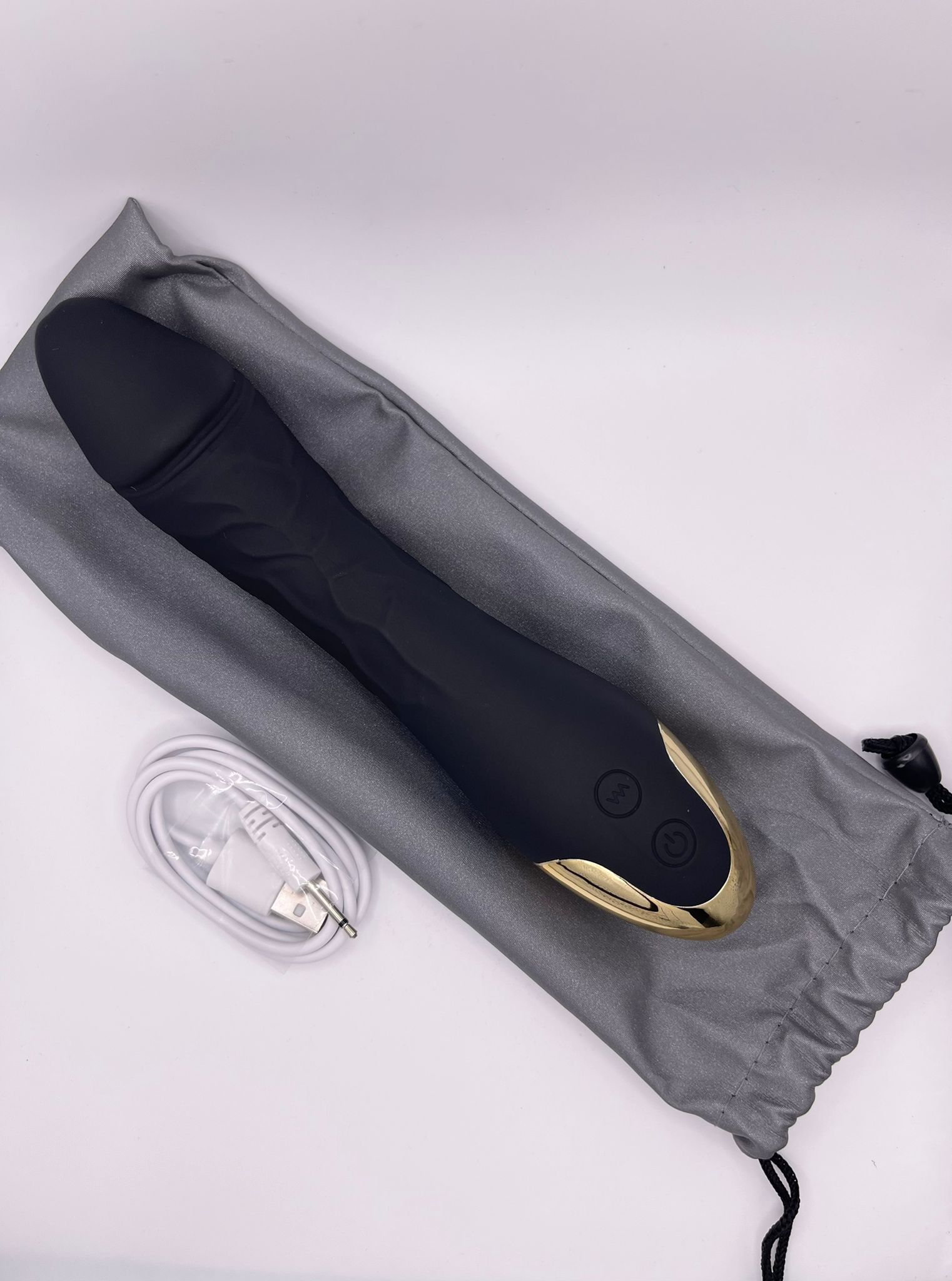 Vibromasseur The Black — Dildo Vibrant